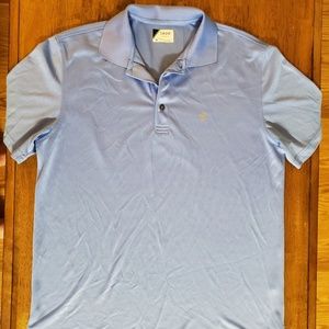 IZOD blue golf collar shirt